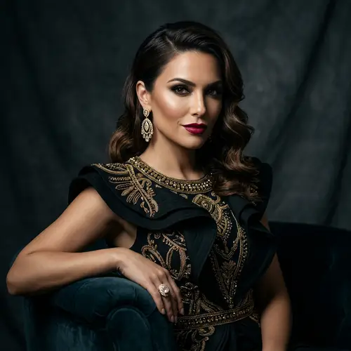 Dramatic Celebrity Portraits | High-Fashion Photography