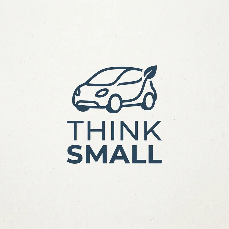 Volkswagen Think Small Logo Design
