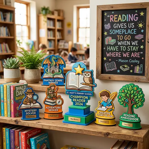 Forex Trophies for Primary School Reading Competition