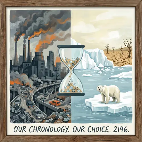 Art of Global Warming: A Visual Perspective