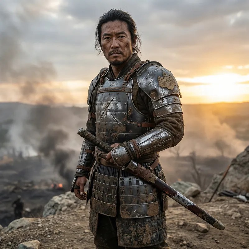 Resilient East Asian Male Fighter | Armor Tales