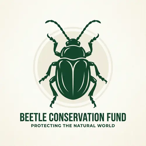 Beetle Logo Design for Nature Conservation Organization