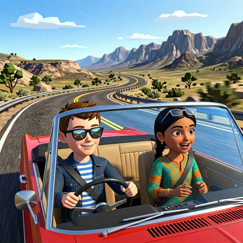 Exciting Pixar-Inspired Animation of a Boy and Girl