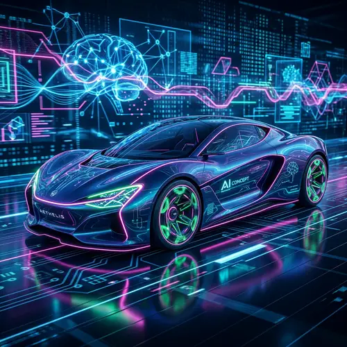 Futuristic Concept Car | AI-Inspired Design