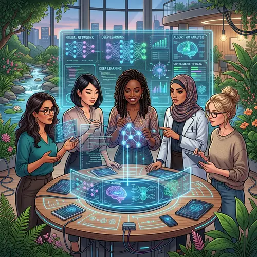 Diverse Women in AI Innovation | Modernity & Tranquility