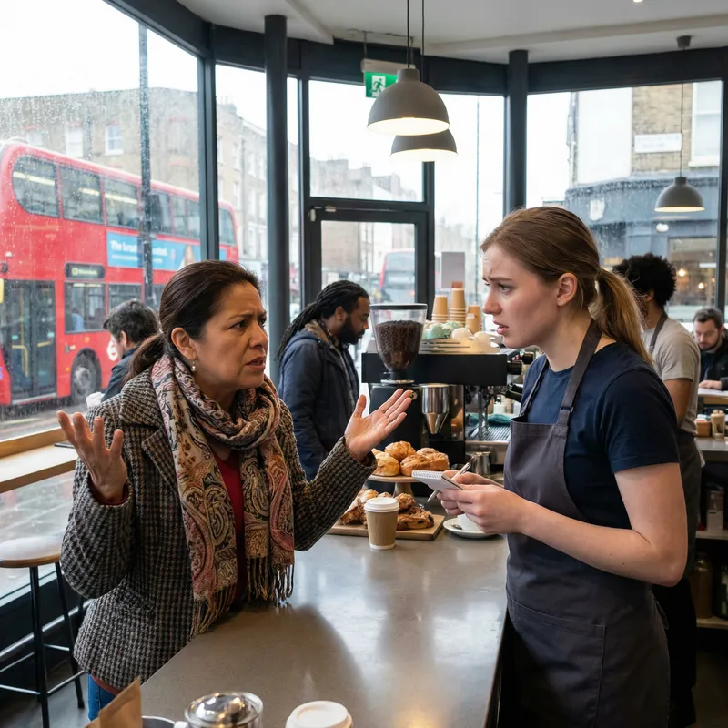 Struggles of Language Barriers in London Cafes