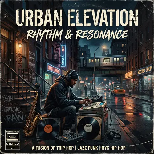 Tri Hop & Jazz Funk Album Cover Design