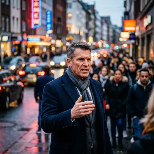 Transformed World Leader in Vibrant Street Photograph