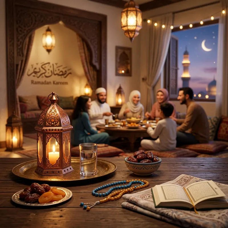 Ramadan 3D Scene with Perfect Lighting | Photorealism, 8K UHD