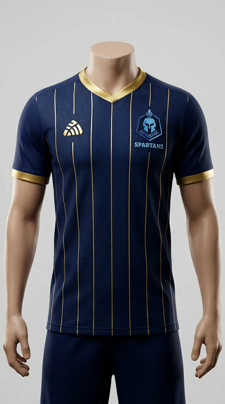 Elegant SPARTANS Soccer Kit - Modern Design