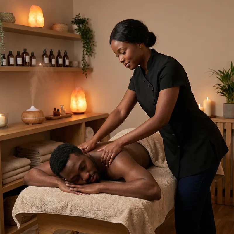 Relaxing Spa Experience with Professional Masseuse