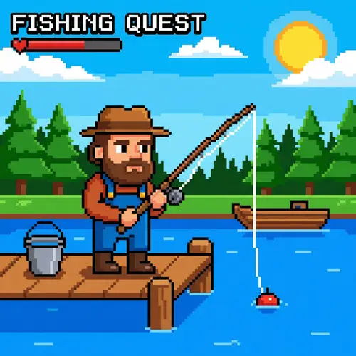 Fisher Pixel Art for Games - Unique Designs