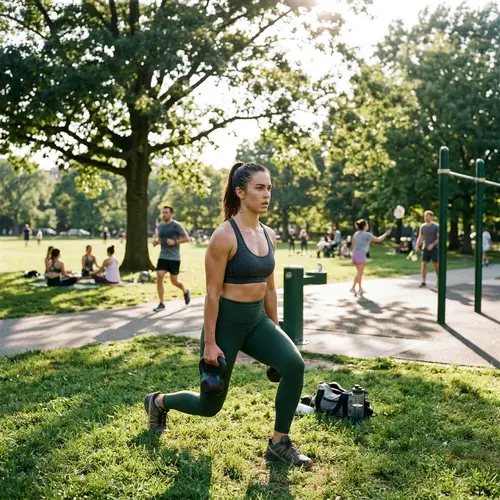 Mujer en Brasier: Empower Your Outdoor Workout