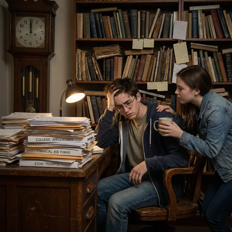 Coping with College Application Pressure