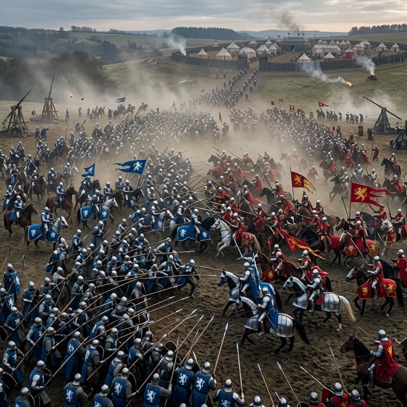 Massive Medieval Battle: History & Insights