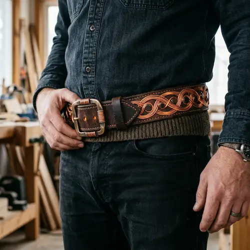 Innovative Waist Belt with Cu-Coils and Magnets for Energy Absorption