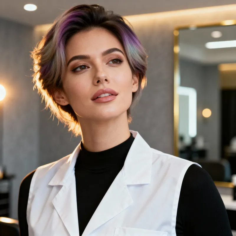 Creative Hair Stylist Headshot for Professionals