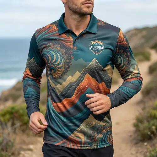 Custom Polo Collar Sports Jersey Design