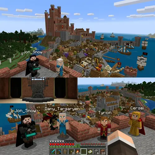 Game of Thrones Meets Minecraft: A Unique Adventure