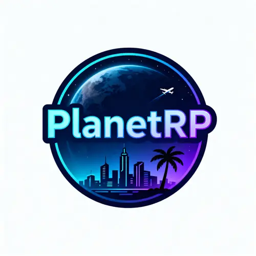 Futuristic Logo Design for PlanetRP