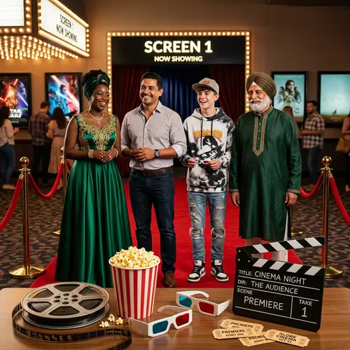 Diverse Movie Themes & Audience - Visual Cinematic Experiences