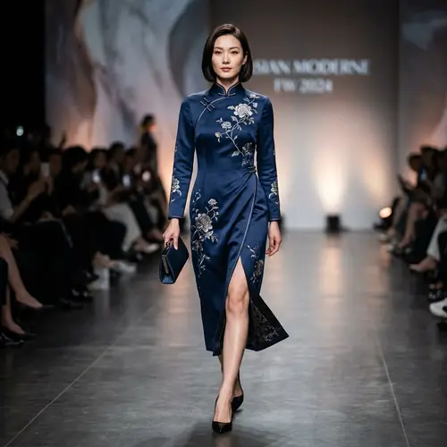 Contemporary Asian Style Fashion Design