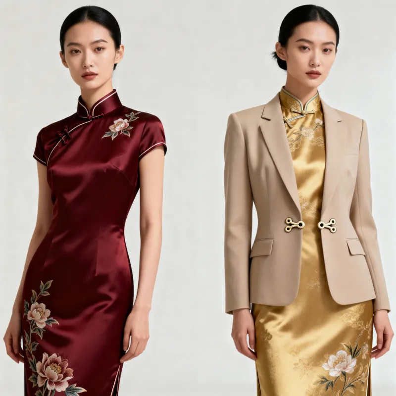 Contemporary Asian Style Fashion Design