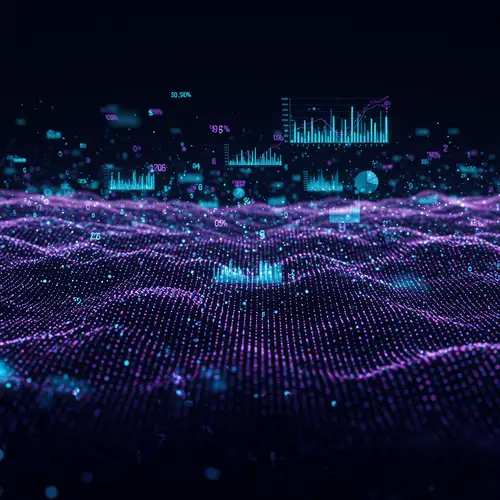 Futuristic Digital Data Visualization