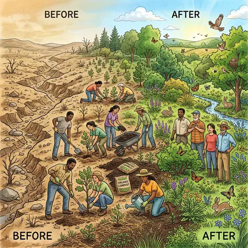 Soil Restoration: From Barren to Lush | Conservation Techniques