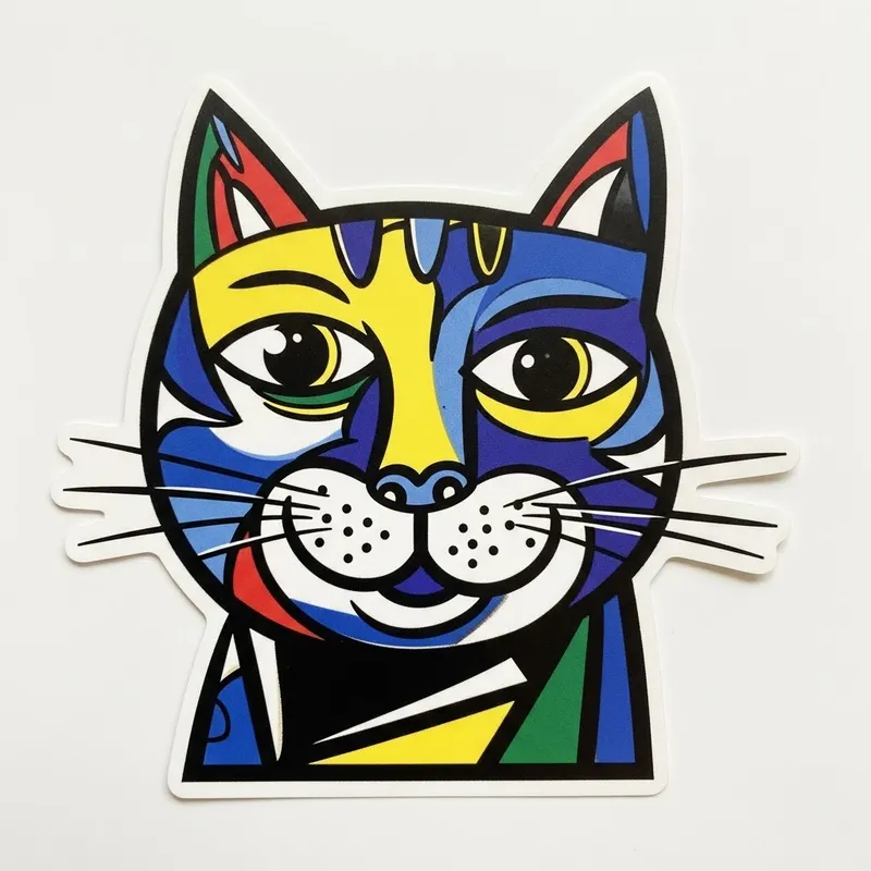 Unique Picasso Sticker for Art Lovers