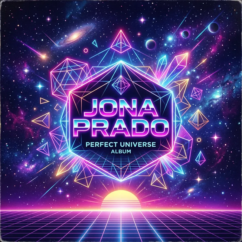 JONA PRADO: Modern Retrowave Album Cover