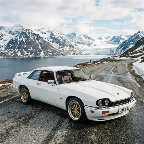 Stunning Arctic White Jaguar XJS Coupe