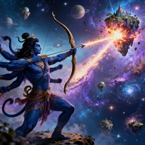 Lord Shiva: The Divine Archer of Destruction