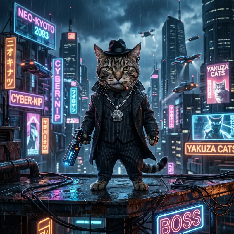 Cat Gangster: The Feline Outlaw Cat Gangster: The Feline Outlaw