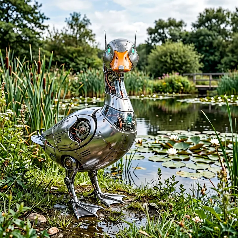 Mechanical Duck Robot | Robotic Avian Creation