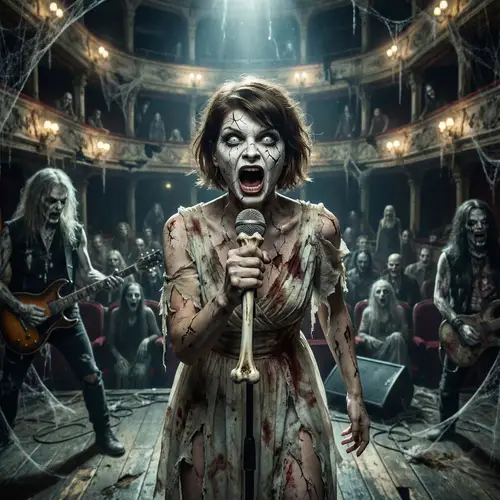Alessandra Amoroso: Horror Version of the Singer