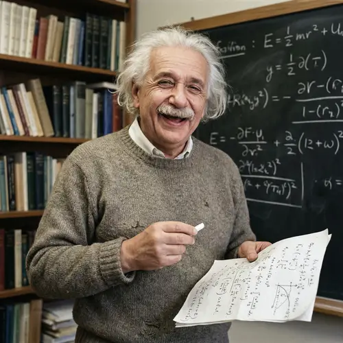 Albert Einstein: Joyful Mathematical Genius