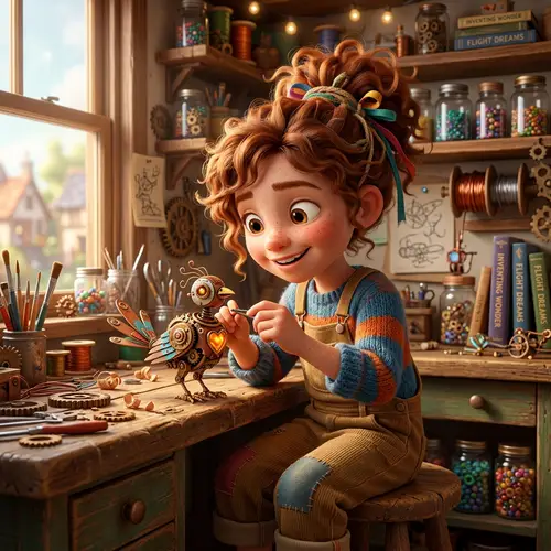 Pixar-Style 3D Animation with Expressive Characters