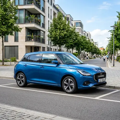 Modern Compact Hatchback Car with Sleek Design | City Commute Car