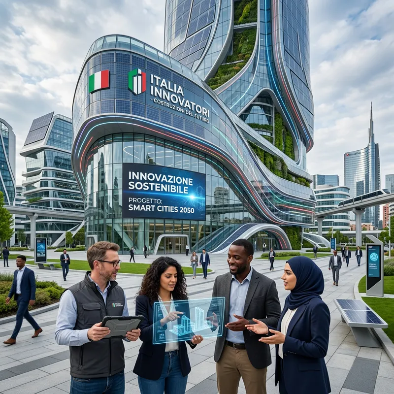 Cutting-Edge Italian Company with Future Technology in Construction