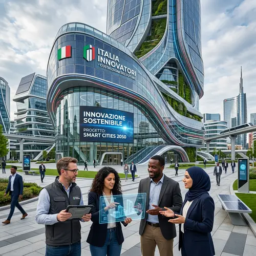 Futuristic Italian Company – High-Tech Constructions Showcase