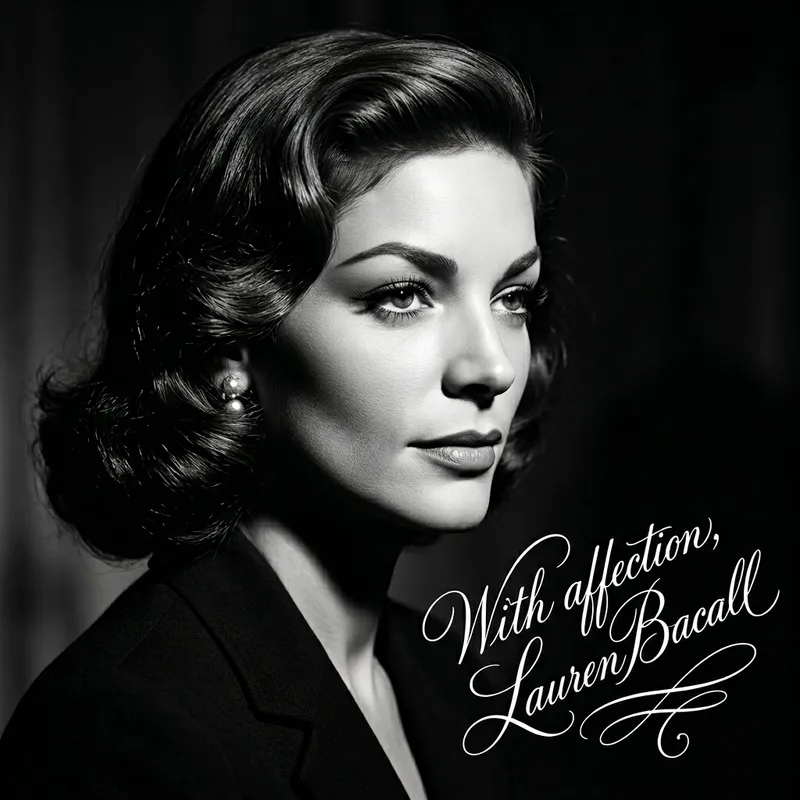 Chiara Bortolotti Autograph in Vintage Hollywood Glamour Style Chiara Bortolotti Autograph in Vintage Hollywood Glamour Style