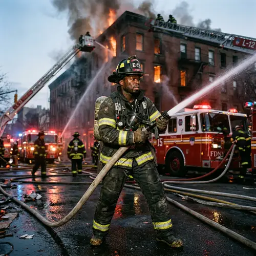 50 Cent as a Firefighter: A Unique Tribute