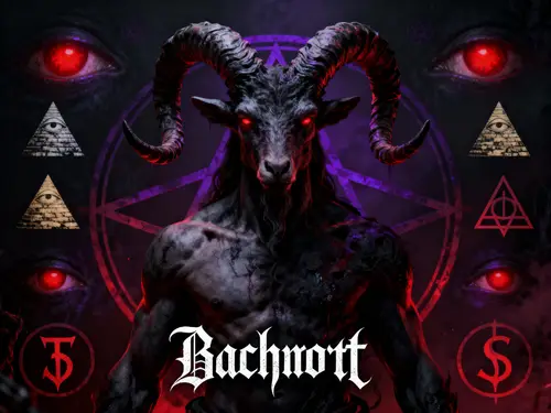 Dark Occult Black Metal Album Cover Art