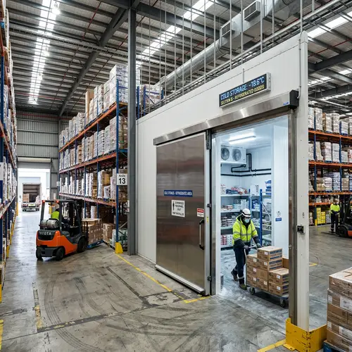 Cold Storage Warehouse for Efficient Stock Management