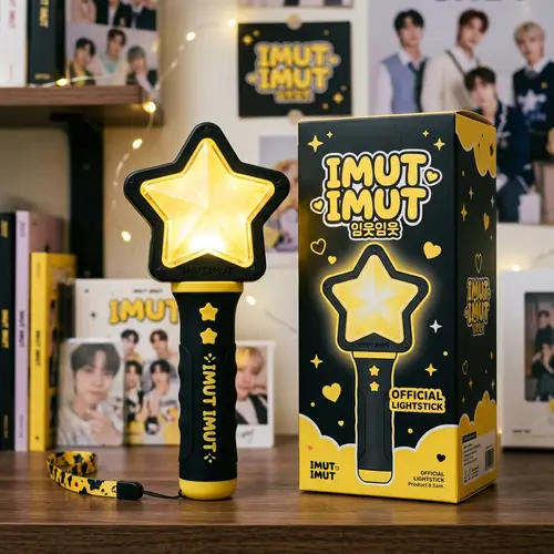 K-Pop Star Shape Lightstick - Imut Imut Design