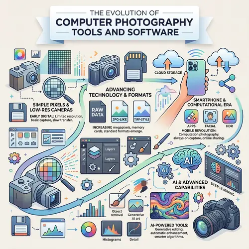 Evolution of Computer Photography Tools & Software