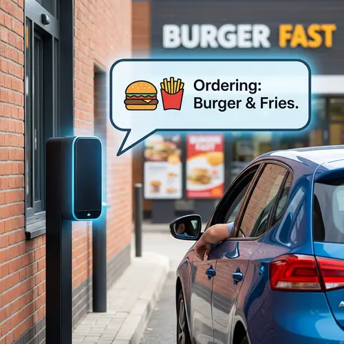 Wendy's AI-Enhanced Drive Thru Orders: Carousel Samples