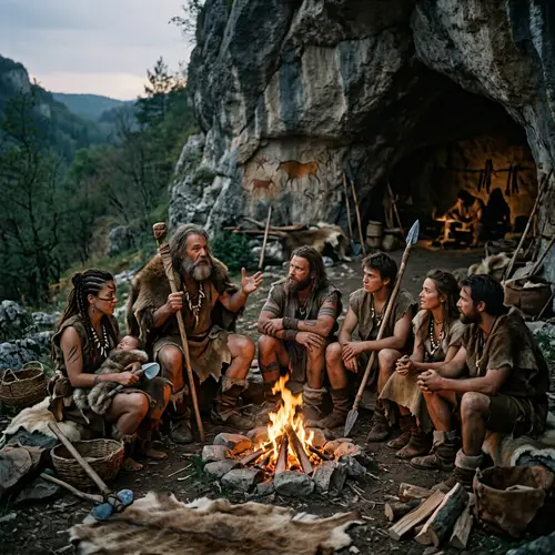 Exploring Ancient Conversations of Hunter Gatherers