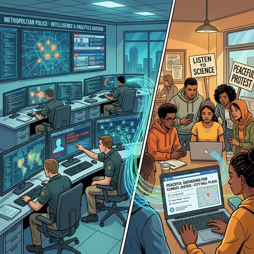 Predictive Policing: Monitoring Online Activities